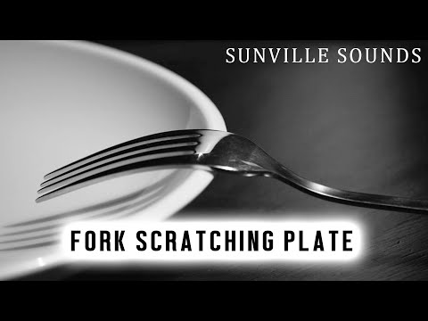 Fork Scratching Plate - House-Hold Sounds | Annoying Sounds with Peter Baeten