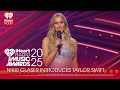 Nikki Glaser Introduces Taylor Swift At The 2025 IHeartRadio Music Awards