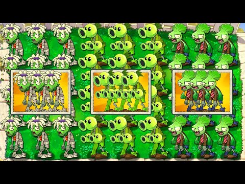 Plants vs Zombies Mod ZomPlants vs Zombotany - Team ZomPlants VS All ZomBotany 2