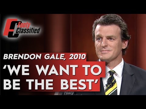 Brendon Gale defends plan for three Richmond flags by 2020 - Footy Classified Vault - Footy on Nine