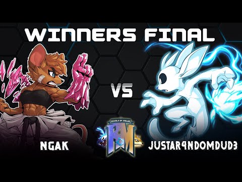 RoM 5 - Winner Finals - Ngak (Olympia) vs JustARandomDude (Ori) Rivals of Aether - RoA