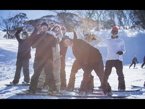 2017 - The Norwegian snowboard team is back down under.