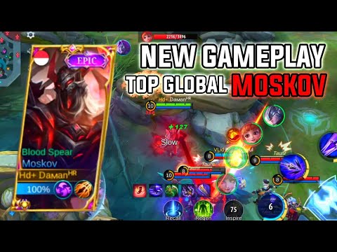 TOP GLOBAL MOSKOV IS BACK‼️NEW GAMEPLAY SOLO RANK MYTHIC - Mobile Legends