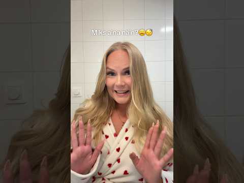 Kuvasin tän ennen ku värjäsin hiukset🤭