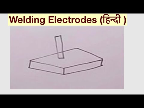 Detail of welding electrodes