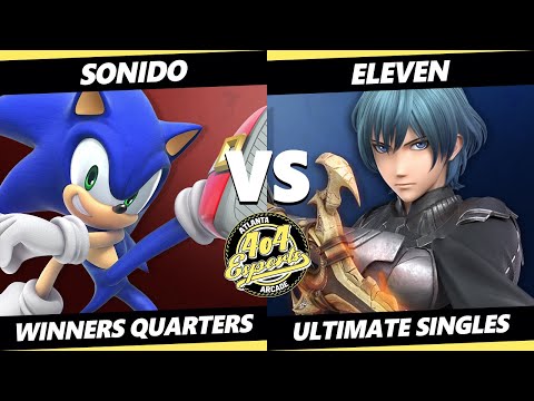 4o4 Smash Night 60 Winners Quarters - Sonido (Sonic) Vs. Eleven (Byleth, Shulk) SSBU Ultimate