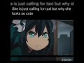 Cute When She Say Taxi Anime Cuteanimegirl Comedy Ddosm