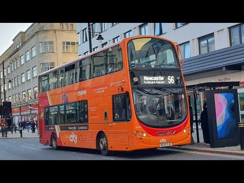 Journey on Route X10 | NL63YJC/6099 - Go North East: Volvo B9TL/Wright Eclipse Gemini 2