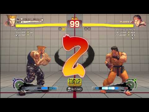 Blue Emblem (Guile) vs LeviStrauss1829 (Ryu)