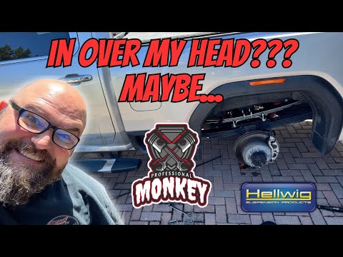 Towing Upgrade! Installing Hellwig Helper Springs on GMC Denali 3500!