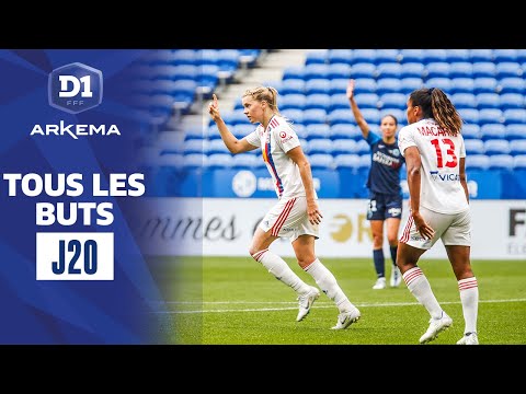 D1 Arkema, journée 20 : tous les buts
