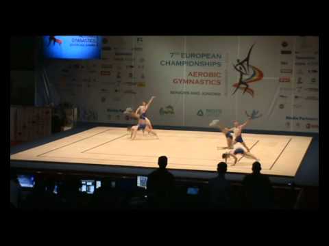 EM 2011 Sports  Aerobics Group RUSSIA 1