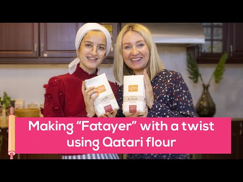 Fatayer recipe with Qatari flour!