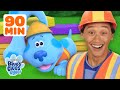 Blue and Josh Build a Treehouse 🏡 w/ Magenta! | 90 Minutes | Blue's Clues and You!