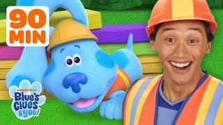 Download lagu Blue and Josh Build a Treehouse 🏡 w/ Magenta! | 90 Minutes | Blue's Clues and You! mp3
