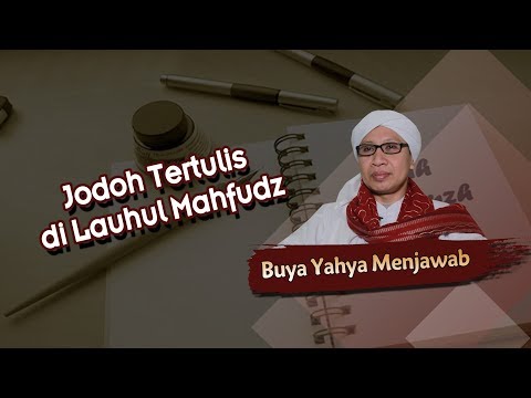 <p>Mahluk yang pertama kali diciptakan adalah kalam Allah, kemudian Allah memerintahkan kalam tersebut untuk menuliskan segalanya di lauhul mahfudz, termasuk takdir manusia, kehidupan, kematian dan jodoh. Lalu bagaimana bisa mengerti semua itu? Mari simak penjelasan Buya Yahya.</p>
<p>Simak kajian lengkapnya dalam