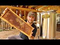 Harvesting 72 Pounds Of Pure Honey