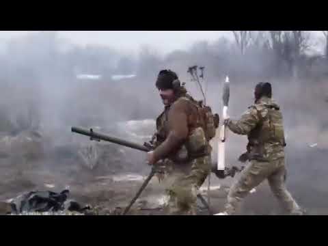 Ukrainian SPG-9 73mm Recoilless Gun in Action #UkraineRussiaWar #Kyivinvasion