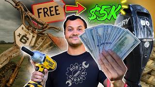 I Turned $0 into $5000 with junk from marketplace!