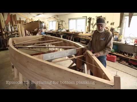 Building the TotalBoat - Surfacing for bottom planking (Episode 15)