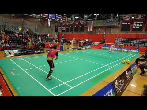 2017 Yonex Boston Open Badminton - Kwong Chan Marky Alcala Men Singles Finals Cam1 Part 3