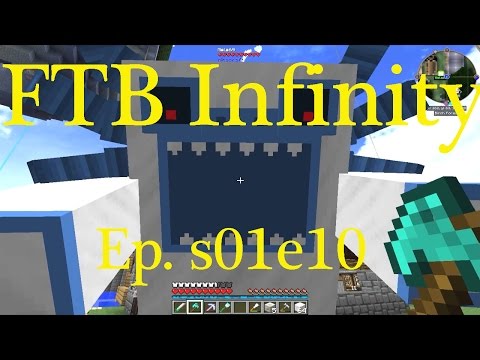 FTB Infinity Episode S01E10      "Entering the Deep Dark with Mela69"
