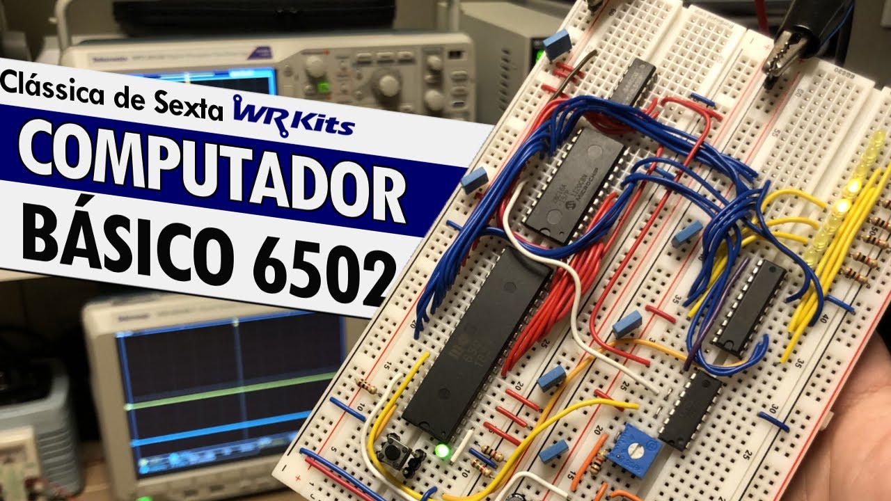 COMPUTADOR BÁSICO COM MICROPROCESSADOR 6502