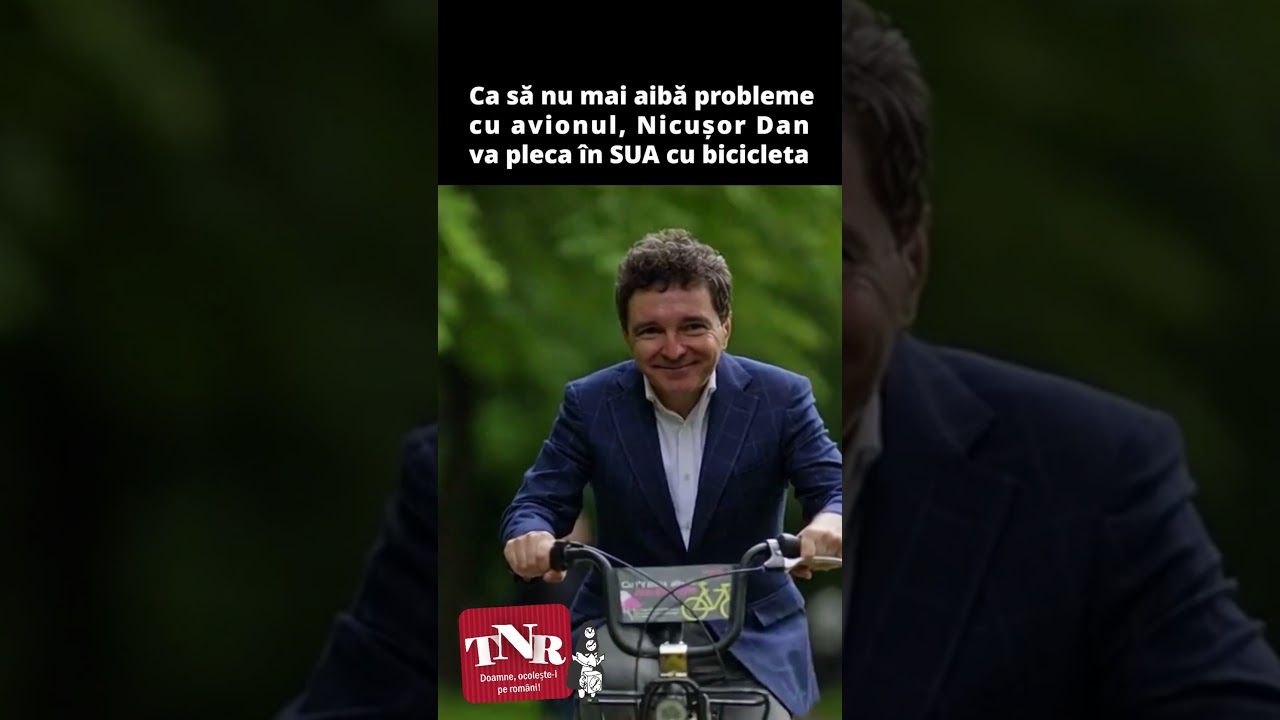 Ca să nu mai aibă probleme cu avionul, Nicușor va pleca în SUA cu bicicleta
