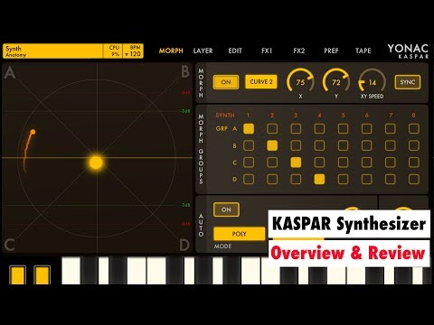 Yonac KASPAR Synthesizer Overiew, Sound Demo & Review