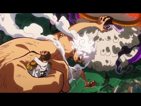Luffy stops Kizaru and Saturn (English Sub)