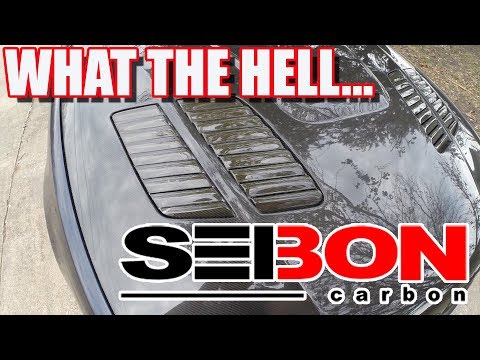 SEIBON CARBON HOOD RUINED!!! - BMW E39 540i