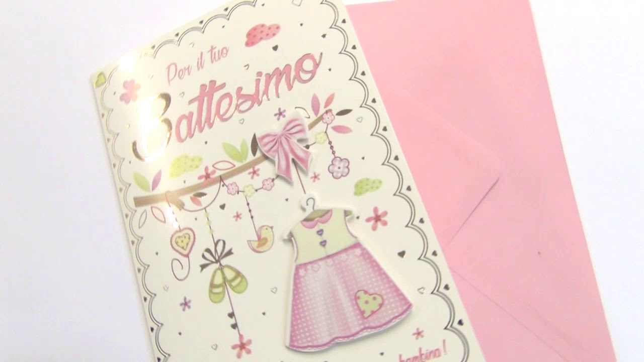 Biglietti auguri battesimo sc60215