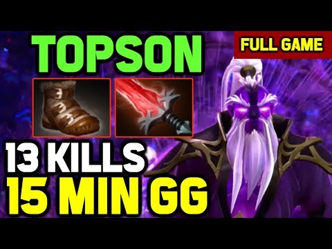 OMG! TOPSON Back to Void Spirit OWNING GAMES - End game in 15 minutes