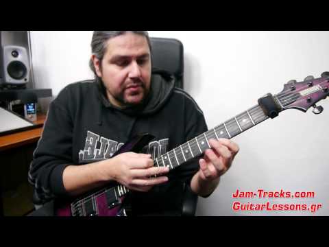 Cool/Fast Minor Pentatonic Tapping Lick Part1 | Lick of the Week 141