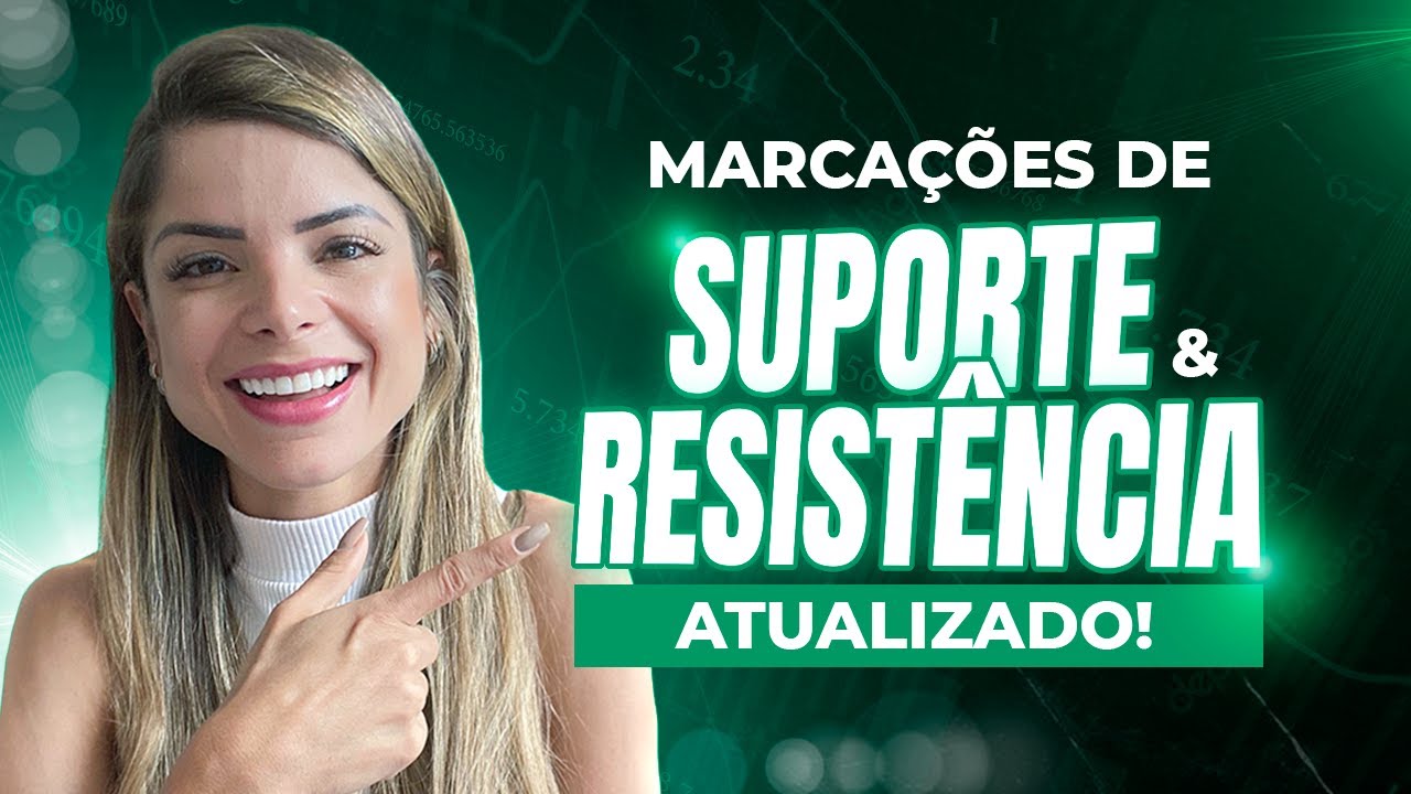 COMO MARCAR SUPORTE E RESISTÊNCIA - ATUALIZADO - OPÇÕES BINÁRIAS