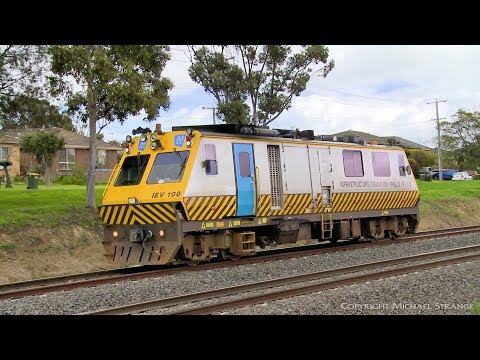 Metro Trains Melbourne Infrastructure Evaluation Vehicle IEV100 (1/8/2019) - PoathTV Railways