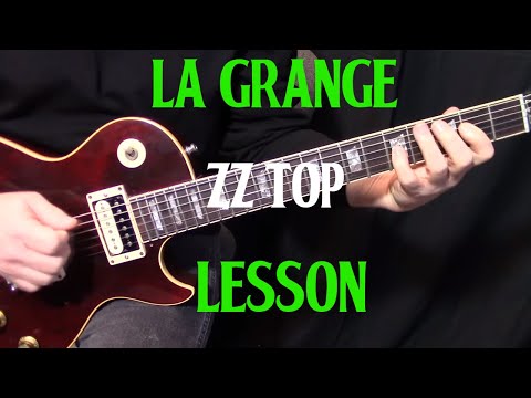 how to play "La Grange" by ZZ Top - guitar lesson rhythm