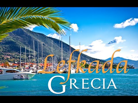 Lefkada ( Λευκάδα )  Nydri⛱ GREECE🇬🇷 [ Drone 4K ]