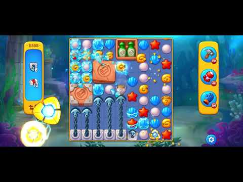 Fishdom level 11558 no boosters フィッシュダム ノーマル