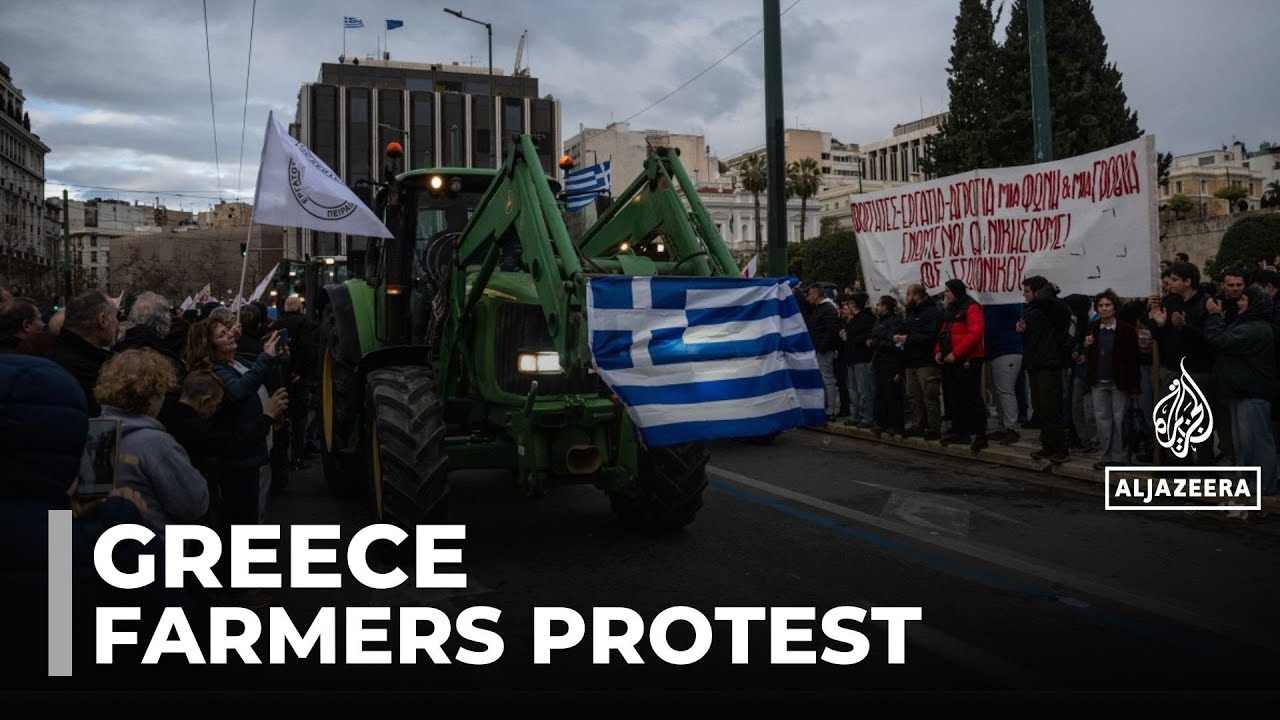 Greece protests: Farmers are demanding money owed by the government