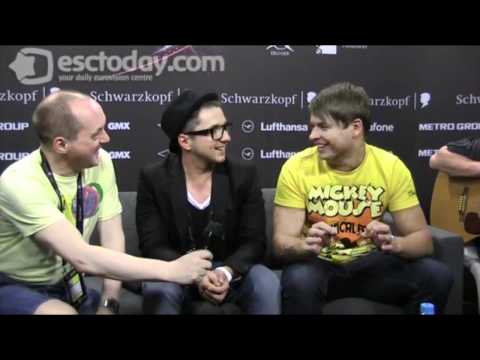 Latvia 2011: Marats & Emils from Musiqq chat with esctoday.com
