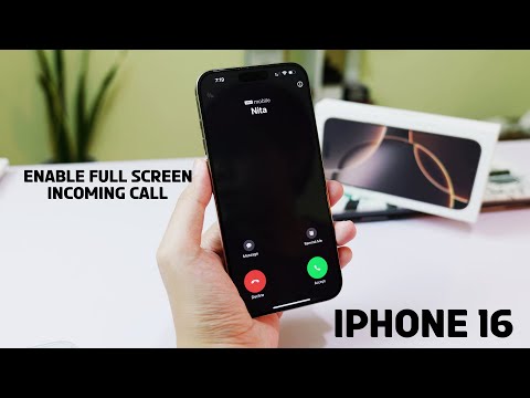 How to Enable Full Screen Call on iPhone 16 & 16 Pro Max