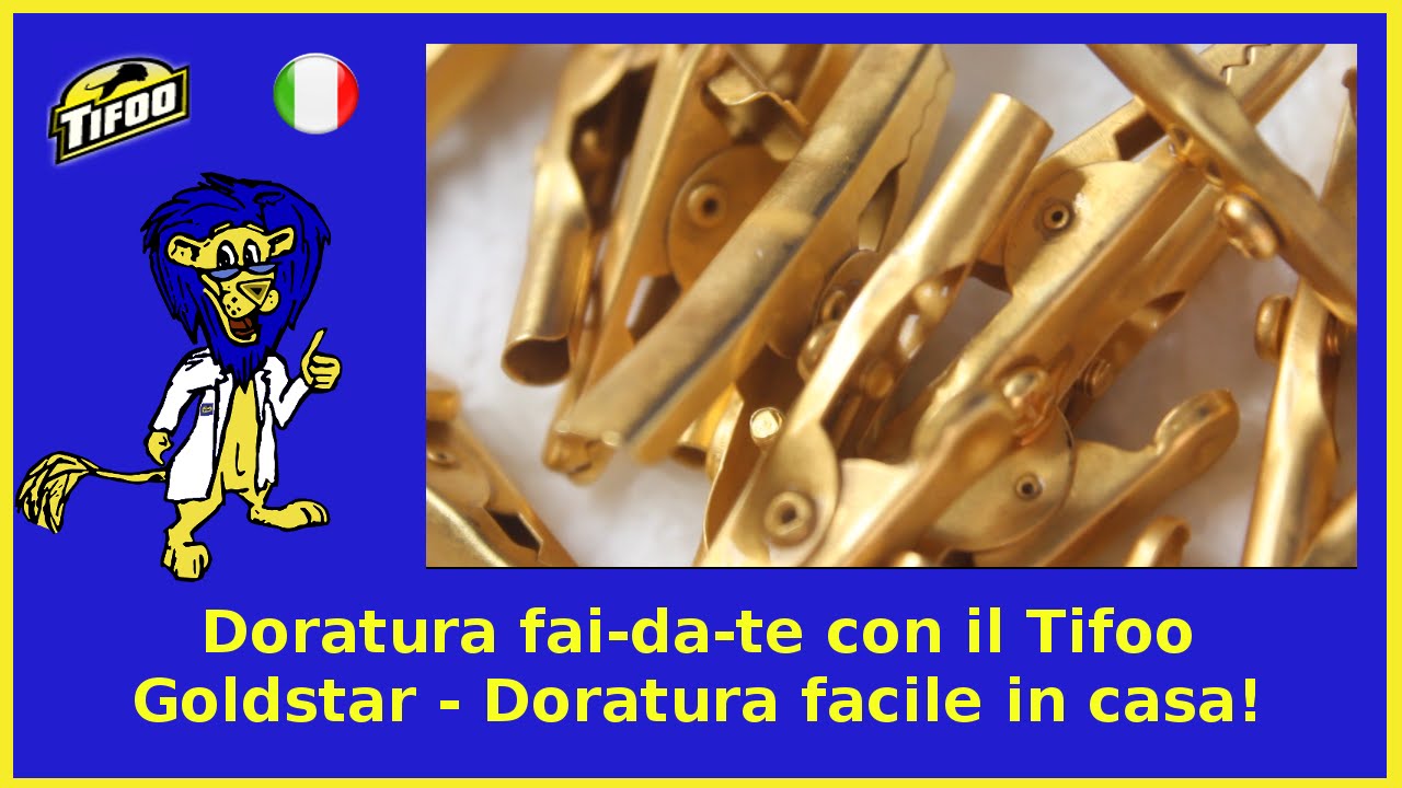 Doratura fai-da-te con il Tifoo Goldstar - Doratura facile in casa!