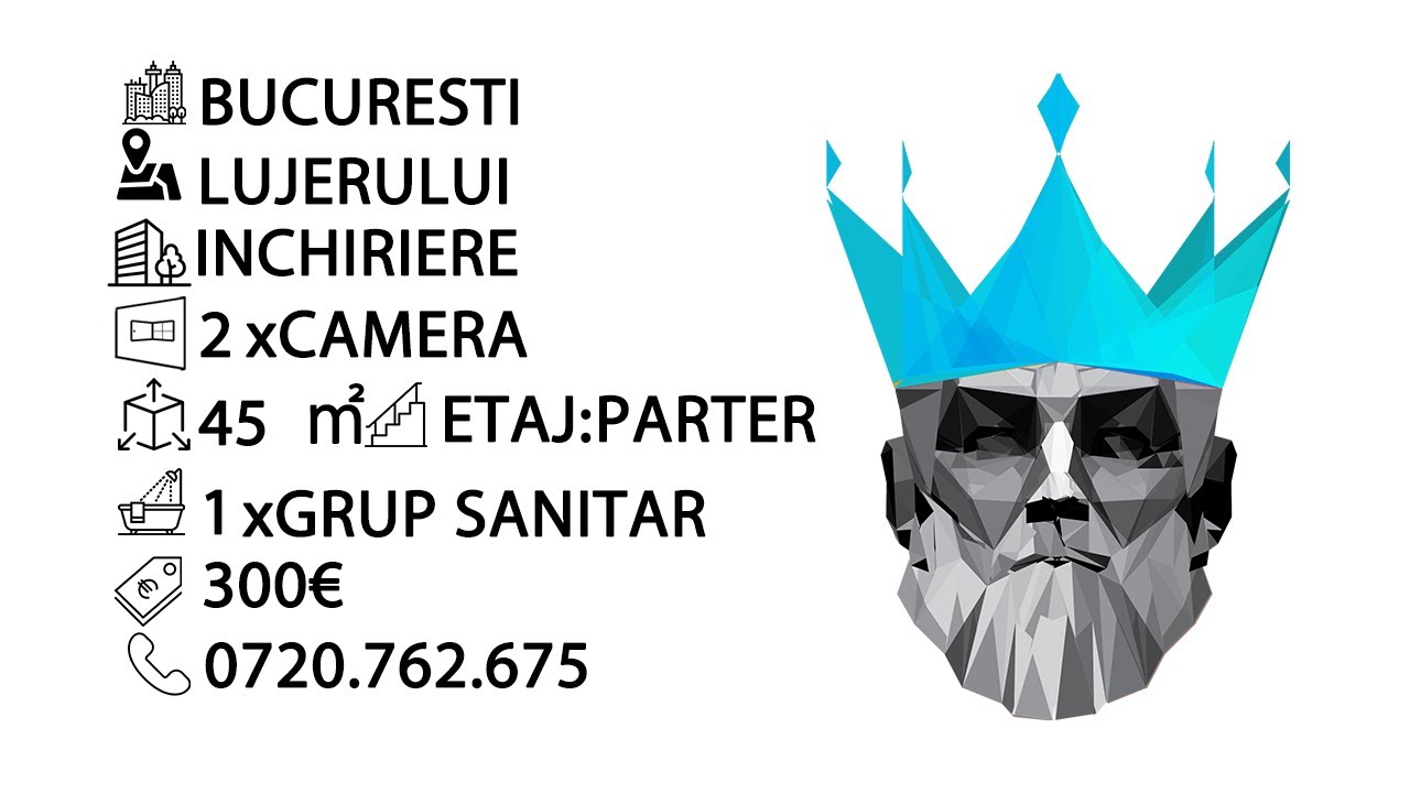 Tur video 2 Camere | Lujerului | Parter | Metrou