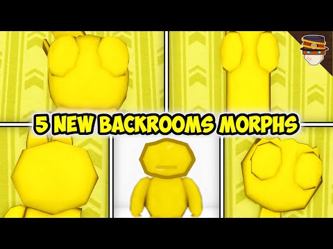 [UPDATE 141] 🏆🌈 How to get ALL 5 NEW BACKROOMS MORPHS | Roblox