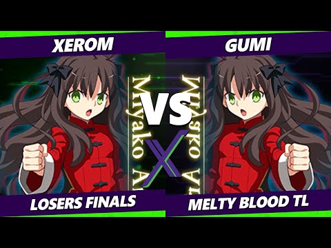 F@X 430 Losers Finals - Xerom (Miyako) Vs. GUMI (Miyako) Melty Blood: Type Lumina
