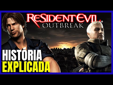 A HISTÓRIA COMPLETA de Resident Evil Outbreak