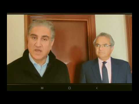 Shah Mahmood Qarashi Message for overseas Pakistani of Spain|Pakistan Foreign Minister visit Spain