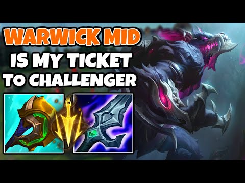 Warwick Mid is my best Off-Meta Climb pick (7 wins from Challenger) | 13.18