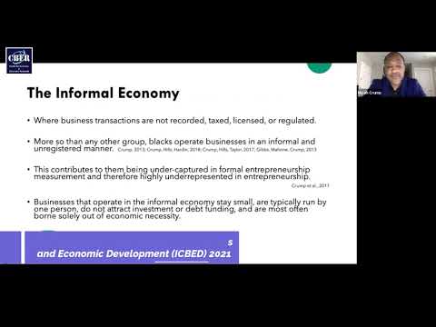 Micah E  S  Crump, Presentation